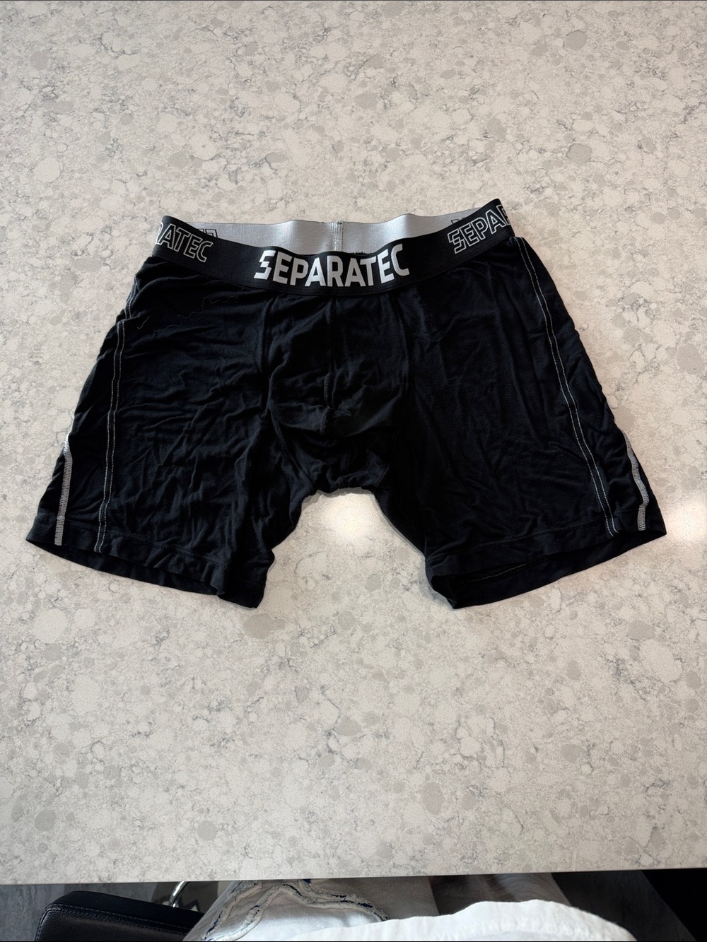 Men's Black Supportive Boxer Briefs